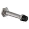 National Hardware National Hardware Powell 5/8 in. W X 3-19/32 in. L Zinc Satin Nickel Silver Door Stop Mounts to door N830-531 - alternate 1